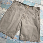 Grey Wrangler Chino Shorts W38