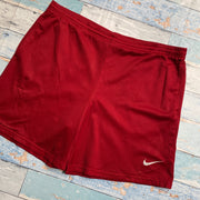 Vintage 90s Red Nike Sport Shorts Women's Large