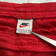 Vintage 90s Red Nike Sport Shorts Women's Large