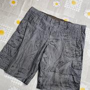 Grey Cargo Shorts W42