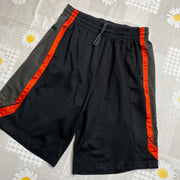 Black and Orange Sport Shorts Women's XL