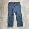 Blue Wrangler Straight Leg Jeans W40
