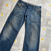 Y2K Blue Diesel Jeans W34