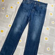 Blue Levi's 541 Straight Leg Jeans W36