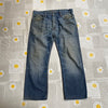 Blue Levi's Vintage Straight Jeans W33