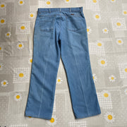 Blue Flared Jeans W38