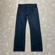 Navy Levi's 501 Straight leg Jeans W34