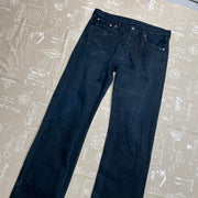 Navy Levi's 501 Straight leg Jeans W34