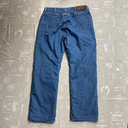 Blue Wrangler Fleece Lined Jeans W36