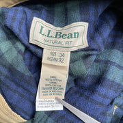 Beige L.L.Bean Trousers W34