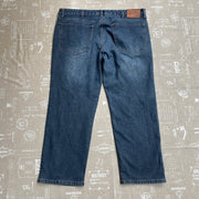 Blue Fleece Lined Jeans W42
