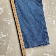 Blue Fleece Lined Jeans W38