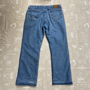 Blue Fleece Lined Jeans W38