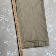 Beige Fleece lined Trousers W38