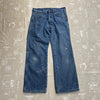 Blue Fleece Lined Jeans W32