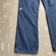 Blue Fleece Lined Jeans W32
