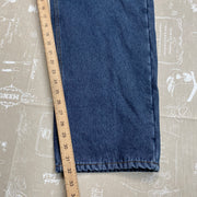 Blue Fleece Lined Trousers W42