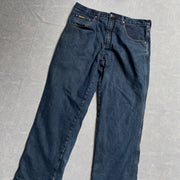 Blue Straight Leg Jeans W36