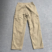 Beige Insulated Cargo Trousers W32