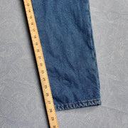 Blue L.L.Bean Fleece Lined Jeans W28
