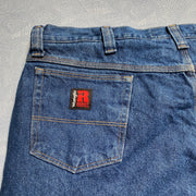 Blue Wrangler Russell Workwear Fleece Lined Jeans W42