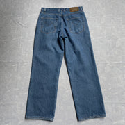 Blue Fleece Lined Jeans W33