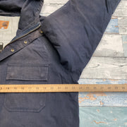 Navy Carhartt Workwear Utility Field Jacket Men's Large