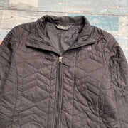 Black North Face Quilted Jacket Women's Small