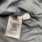Grey Adidas Quilted Jacket Men's Large