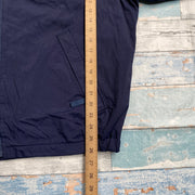 Navy Izod Fleece Lined Jacket Men's Large