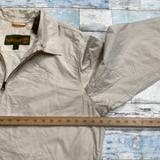 Cream White Timberland Harrington Jacket Men's XL