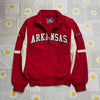 Red Majestic Arkansas Track Jacket Men's Medium