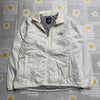 White North Face Quilted Jacket Women's XL