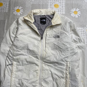 White North Face Quilted Jacket Women's XL
