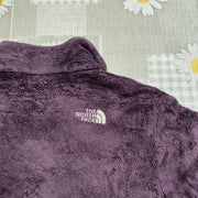 Purple North Face Fleece Jacket Women's Large