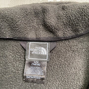 Grey and Black North face Fleece Boy's Large