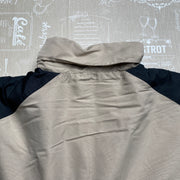 00s Beige Adidas Quilted Jacket Men's Medium