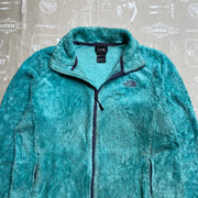 Cyan North Face Sherpa Fleece Jacket Women's Large