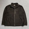Black Columbia Fleece Jacket Men's XXL