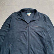 Navy Columbia Fleece Jacket Men's XL