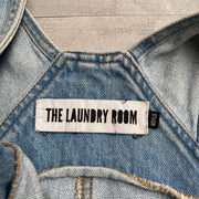 Blue Laundry Room Dungaree Shorts Women's M/L