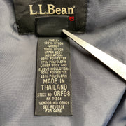 Black and Blue L.L.Bean Raincoat Men's XL
