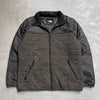 Grey North Face Quilted Jacket Men's Large