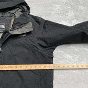 Black North Face Raincoat Men's Large