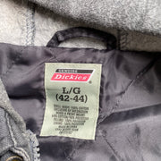 Grey Dickies Workwear Jacket Men's Large