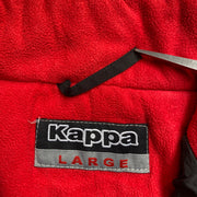 Black Kappa Fleece Lined Jacket Men's Large