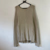 Beige Calvin Klein Knitwear Sweater Women's Large