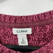 Pink Red L.L.Bean Knitwear Sweater Women's Small