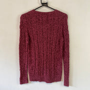 Pink Red L.L.Bean Knitwear Sweater Women's Small
