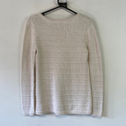 Cream White L.L.Bean Knitwear Sweater Women's Medium